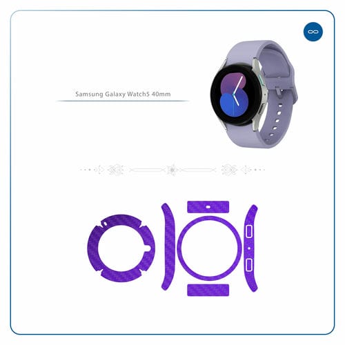 Samsung_Watch5 40mm_Purple_Fiber_2